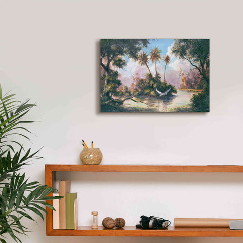 Image of 'Glades Hammock' by Art Fronckowiak, Giclee Canvas Wall Art,18x12