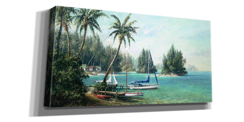 Image of 'Island Cove' by Art Fronckowiak, Giclee Canvas Wall Art