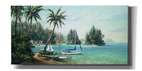 Image of 'Island Cove' by Art Fronckowiak, Giclee Canvas Wall Art