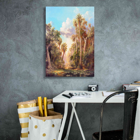Image of 'Lost River' by Art Fronckowiak, Giclee Canvas Wall Art,18x26