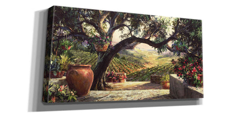 Image of 'Napa Patio' by Art Fronckowiak, Giclee Canvas Wall Art