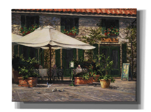 Image of 'Ristorante Il Pozzo' by Art Fronckowiak, Giclee Canvas Wall Art