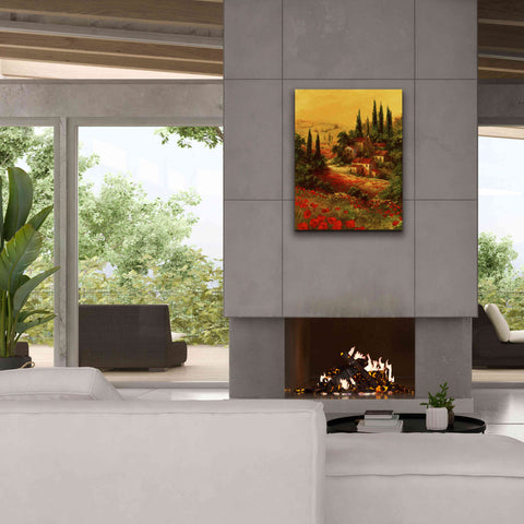 Image of 'Toscano Valley I' by Art Fronckowiak, Giclee Canvas Wall Art,26x34