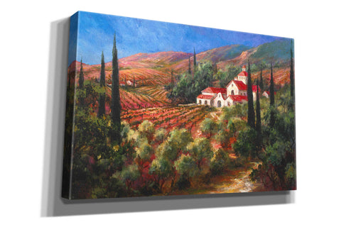 Image of 'Tuscan Monastery' by Art Fronckowiak, Giclee Canvas Wall Art