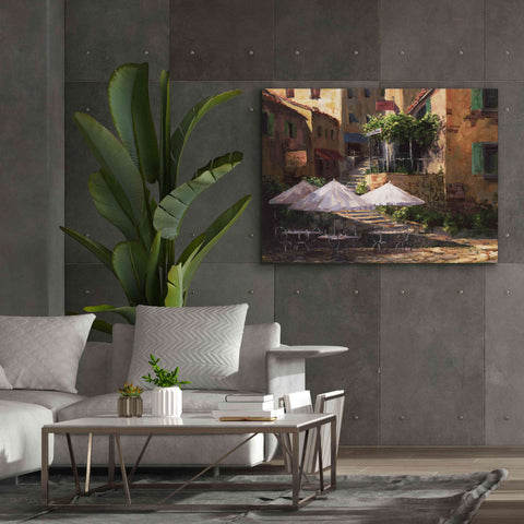 Image of 'Villa Garzon' by Art Fronckowiak, Giclee Canvas Wall Art,54x40