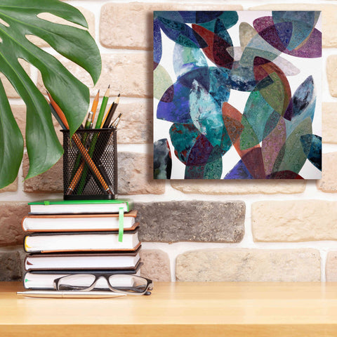 Image of 'Hojas Petreas III' by Daniela Fedele, Giclee Canvas Wall Art,12x12