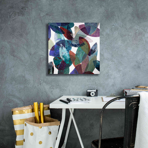 Image of 'Hojas Petreas III' by Daniela Fedele, Giclee Canvas Wall Art,18x18