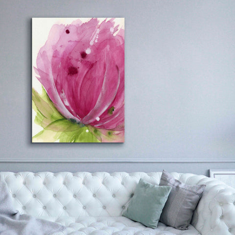 Image of 'Pink' by Dawn Derman, Giclee Canvas Wall Art,40x54