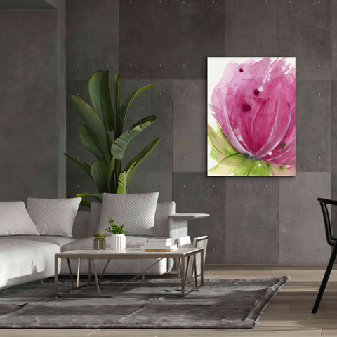 Image of 'Pink' by Dawn Derman, Giclee Canvas Wall Art,40x54
