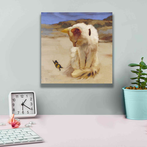 Image of 'Eye on Butterfly V' by Diane Hoeptner, Giclee Canvas Wall Art,12x12