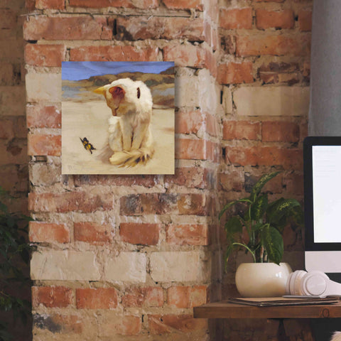 Image of 'Eye on Butterfly V' by Diane Hoeptner, Giclee Canvas Wall Art,12x12