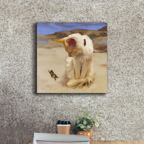 Image of 'Eye on Butterfly V' by Diane Hoeptner, Giclee Canvas Wall Art,18x18