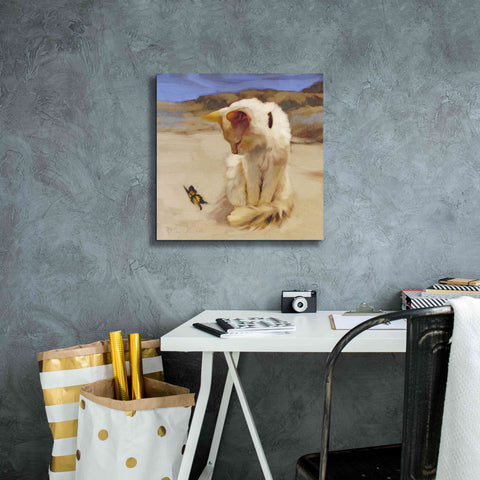 Image of 'Eye on Butterfly V' by Diane Hoeptner, Giclee Canvas Wall Art,18x18