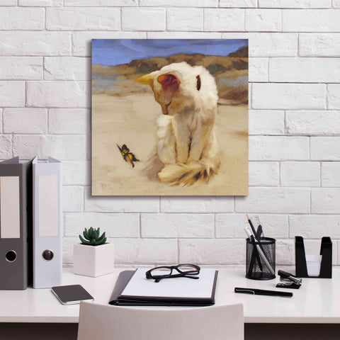 Image of 'Eye on Butterfly V' by Diane Hoeptner, Giclee Canvas Wall Art,18x18