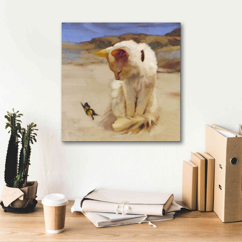 Image of 'Eye on Butterfly V' by Diane Hoeptner, Giclee Canvas Wall Art,18x18