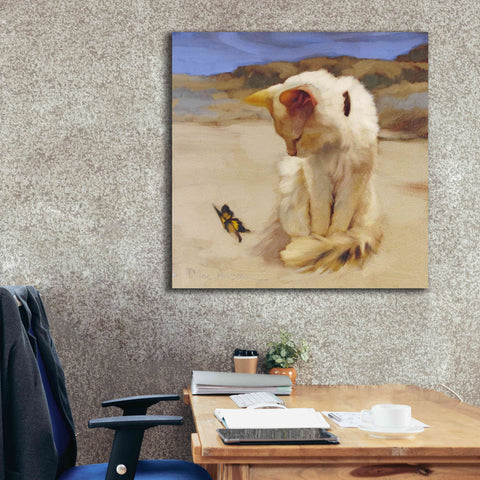 Image of 'Eye on Butterfly V' by Diane Hoeptner, Giclee Canvas Wall Art,37x37