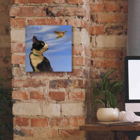 Image of 'Fly Away' by Diane Hoeptner, Giclee Canvas Wall Art,12x12