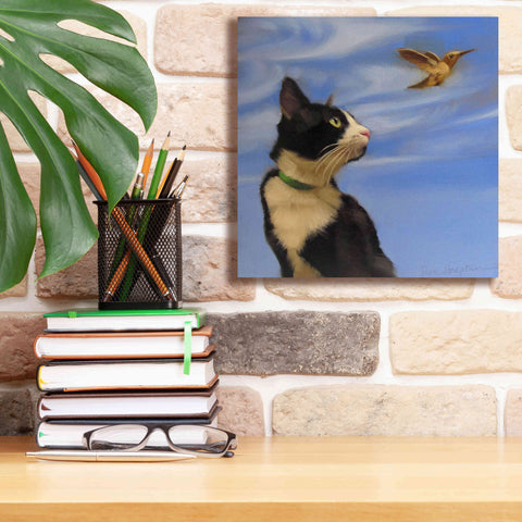 Image of 'Fly Away' by Diane Hoeptner, Giclee Canvas Wall Art,12x12