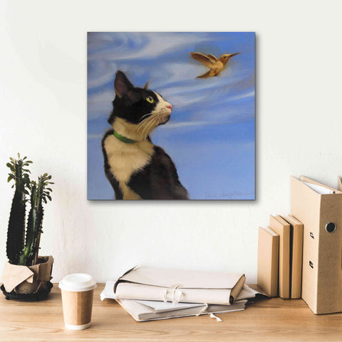 Image of 'Fly Away' by Diane Hoeptner, Giclee Canvas Wall Art,18x18