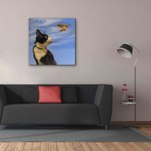 Image of 'Fly Away' by Diane Hoeptner, Giclee Canvas Wall Art,37x37