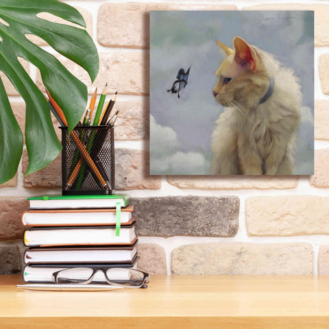 Image of 'The Greeter' by Diane Hoeptner, Giclee Canvas Wall Art,12x12