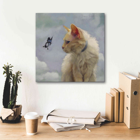 Image of 'The Greeter' by Diane Hoeptner, Giclee Canvas Wall Art,18x18