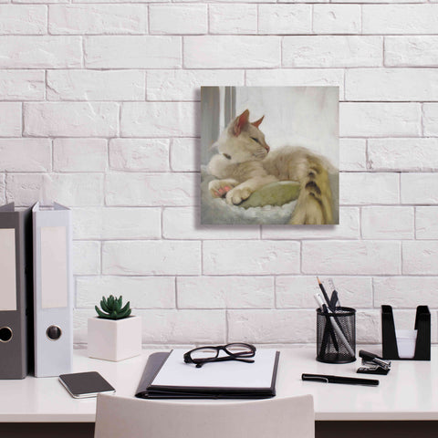 Image of 'Through the Window' by Diane Hoeptner, Giclee Canvas Wall Art,12x12