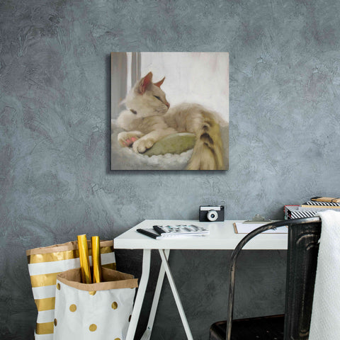 Image of 'Through the Window' by Diane Hoeptner, Giclee Canvas Wall Art,18x18