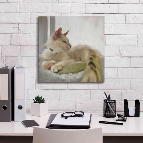 Image of 'Through the Window' by Diane Hoeptner, Giclee Canvas Wall Art,18x18