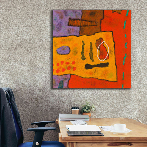 Image of 'Conversations in the Abstract 21' by Downs, Giclee Canvas Wall Art,37x37