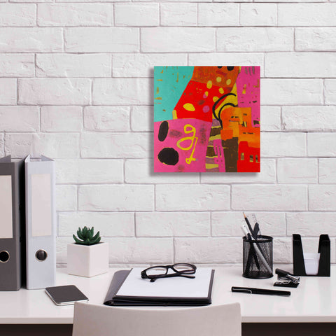 Image of 'Conversations in the Abstract 23' by Downs, Giclee Canvas Wall Art,12x12