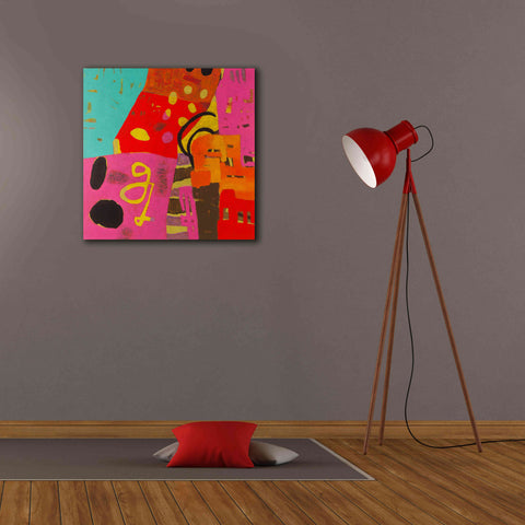 Image of 'Conversations in the Abstract 23' by Downs, Giclee Canvas Wall Art,26x26