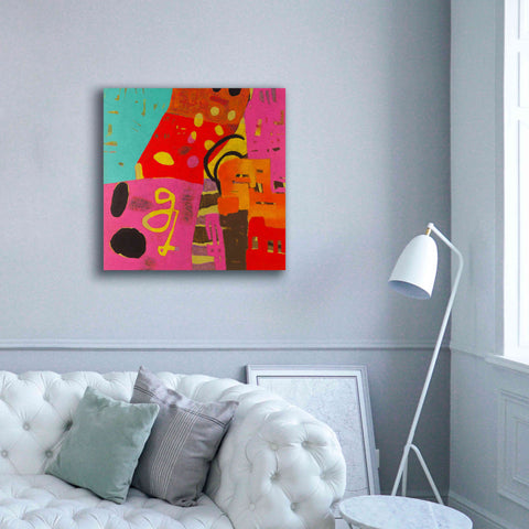 Image of 'Conversations in the Abstract 23' by Downs, Giclee Canvas Wall Art,37x37