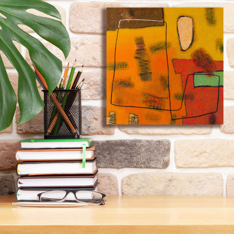 Image of 'Conversations in the Abstract 31' by Downs, Giclee Canvas Wall Art,12x12