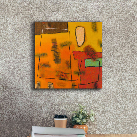 Image of 'Conversations in the Abstract 31' by Downs, Giclee Canvas Wall Art,18x18