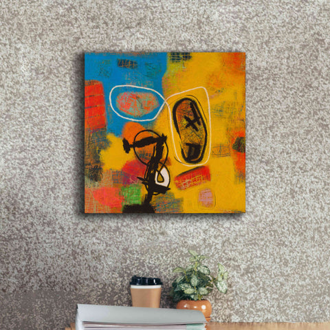 Image of 'Conversations in the Abstract 32' by Downs, Giclee Canvas Wall Art,18x18