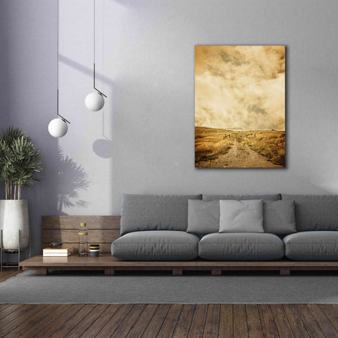 Image of 'Ranch Gate' by Edward M. Fielding, Giclee Canvas Wall Art,40x54