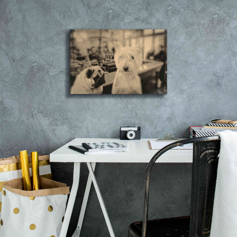 Image of 'Singles Night' by Edward M. Fielding, Giclee Canvas Wall Art,18x12