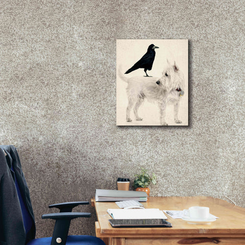 Image of 'The Hitchhiker' by Edward M. Fielding, Giclee Canvas Wall Art,20x24