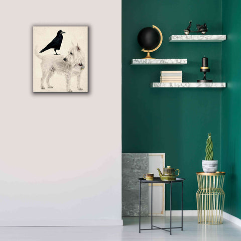 Image of 'The Hitchhiker' by Edward M. Fielding, Giclee Canvas Wall Art,20x24