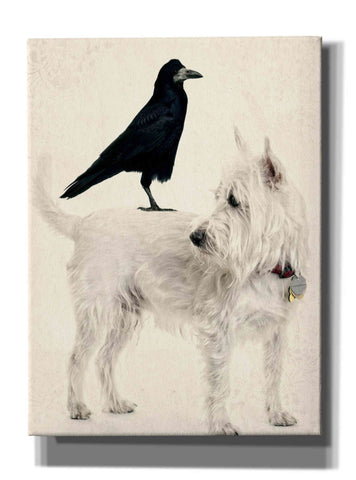 Image of 'The Hitchhiker' by Edward M. Fielding, Giclee Canvas Wall Art