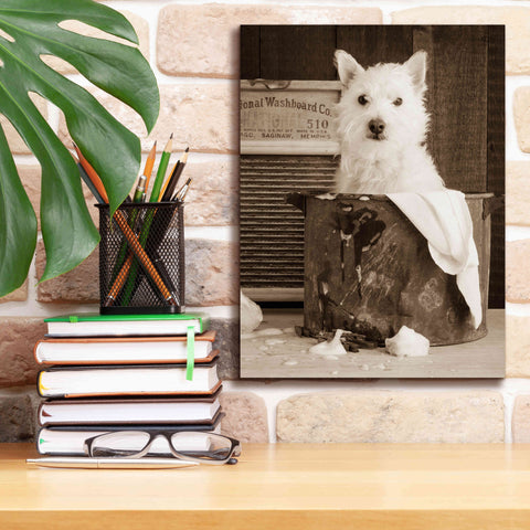 Image of 'Vintage Wash Day' by Edward M. Fielding, Giclee Canvas Wall Art,12x16