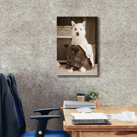 Image of 'Vintage Wash Day' by Edward M. Fielding, Giclee Canvas Wall Art,18x26