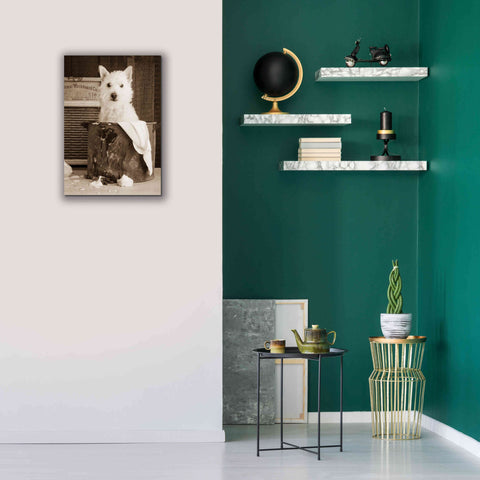 Image of 'Vintage Wash Day' by Edward M. Fielding, Giclee Canvas Wall Art,18x26