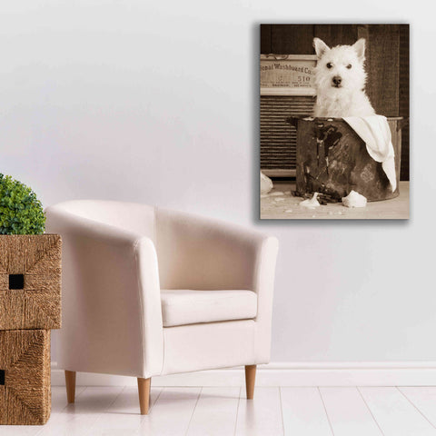 Image of 'Vintage Wash Day' by Edward M. Fielding, Giclee Canvas Wall Art,26x34