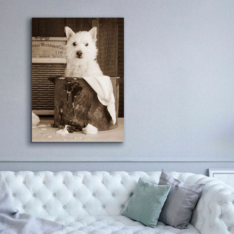 Image of 'Vintage Wash Day' by Edward M. Fielding, Giclee Canvas Wall Art,40x54