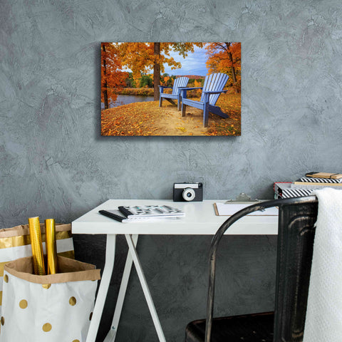 Image of 'Autumn Splendor' by Edward M. Fielding, Giclee Canvas Wall Art,18x12