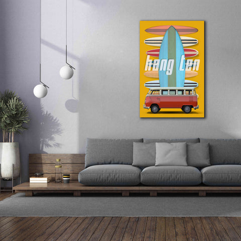 Image of 'Hang Ten' by Edward M. Fielding, Giclee Canvas Wall Art,40x60