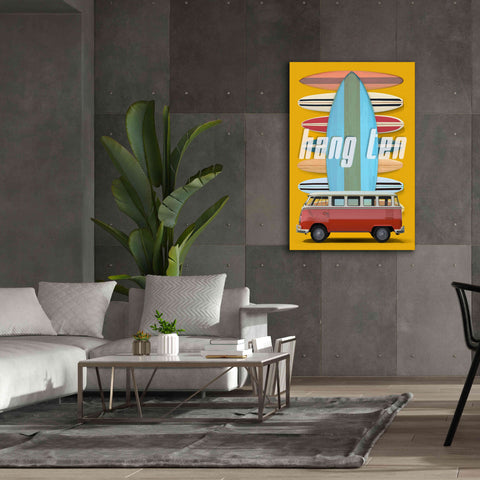 Image of 'Hang Ten' by Edward M. Fielding, Giclee Canvas Wall Art,40x60