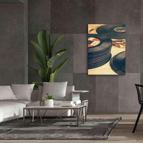 Image of 'Old 45s' by Edward M. Fielding, Giclee Canvas Wall Art,40x54